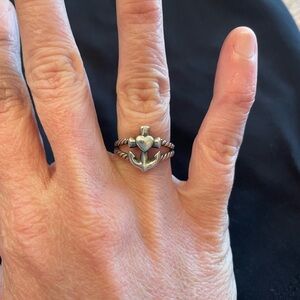 James Avery Anchor Ring 5.5